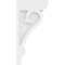 Ekena Millwork Standard Mayflower Architectural Grade PVC Corbel, 3 1/2"W x 8"D x 16"H CORP04X08X16MAY - alternate 2